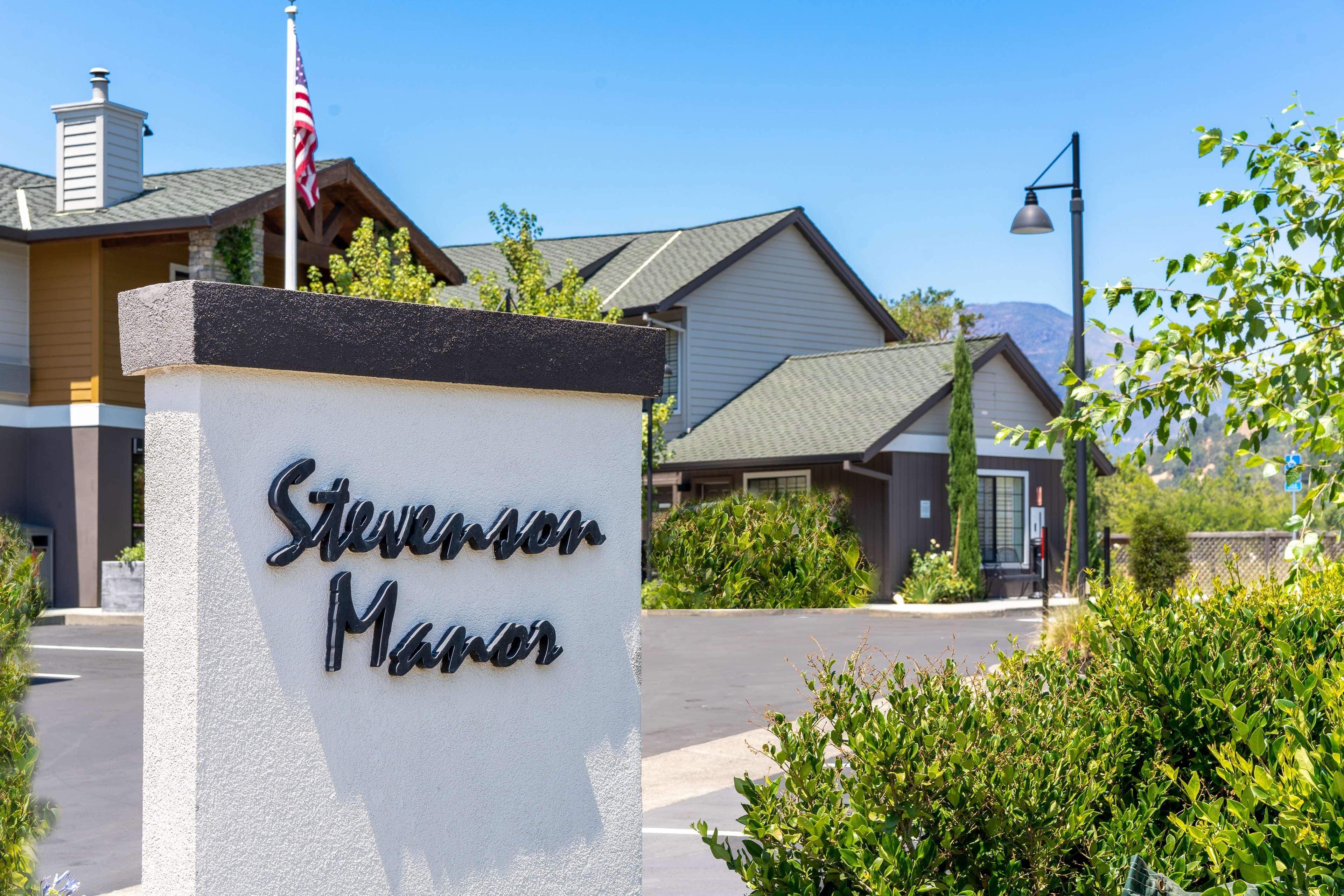 Best Western Plus Stevenson Manor Calistoga Eksteriør billede